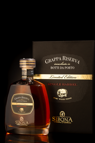 Grappa Riserva Speciale Botti Da Porto “Single Barrell” – Limited Edition 50 Cl - Sibona | Arswine.it
